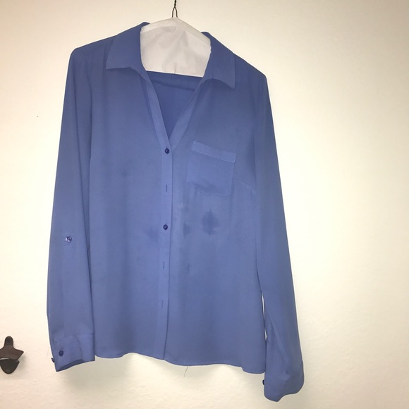 The Limited Ashton button-down in light blue - Picture 2 of 5